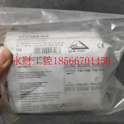 议价*3RG9002-0DB00 6ES5 101-8UC11 西门子AS接口模块 原装￥