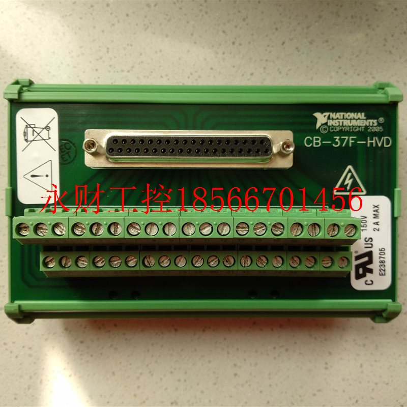议价NI CB-37F-HVD 接线坐779491-01 基本全新￥