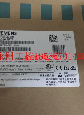 议价全新0.75kW增量编码器不带键槽不带抱闸1FL6061-1AC61-2AG1￥