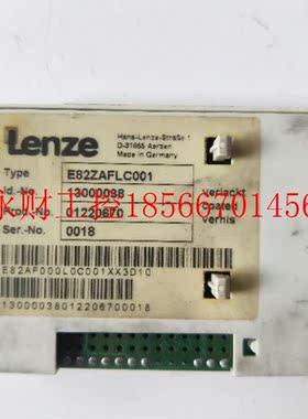 议价拆机 伦茨 E82ZAFLC001 实物拍摄￥