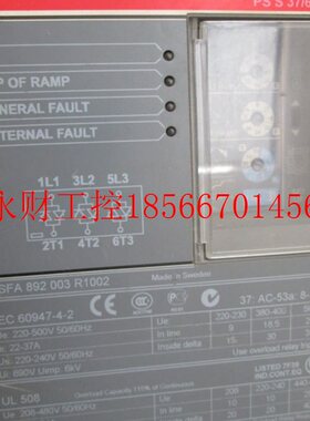 议价软起动器PS S 37/64-500L  1SFA 892 003 R1002    AC220V/￥