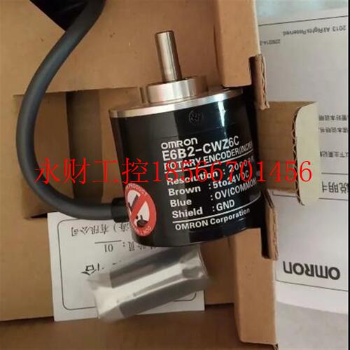 议价全5新OMRON旋c转编码器E6C2-CWZ6C v1024P/R to24dOTO电梯￥