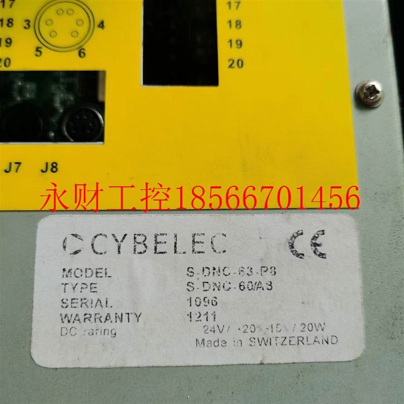 议价CYBELEC 斯伯克系统屏S-DNC-63-P8 / S-DNC-60/A8原装包好￥