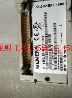 议价实物原装6SN1118-0AA11-0AA0伺服驱动器轴卡6SN1118-0NH11-￥