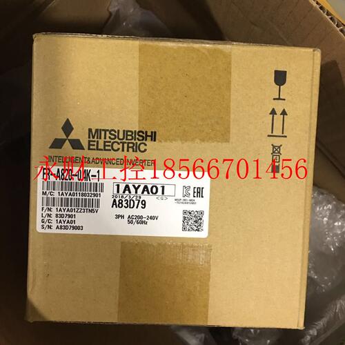 议价三菱变频器 FR-A820-0.4K-1 三相220V￥