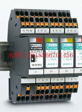 议价菲尼克斯浪涌保护器2920735信号防雷器TT-ST-2/2-S-24DC现￥