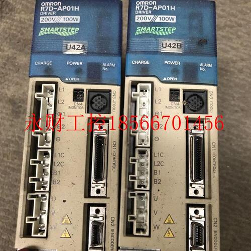 议价欧姆龙驱动R7D-AP01H/AP04H .R7M-A10030-S1.8-9成新￥