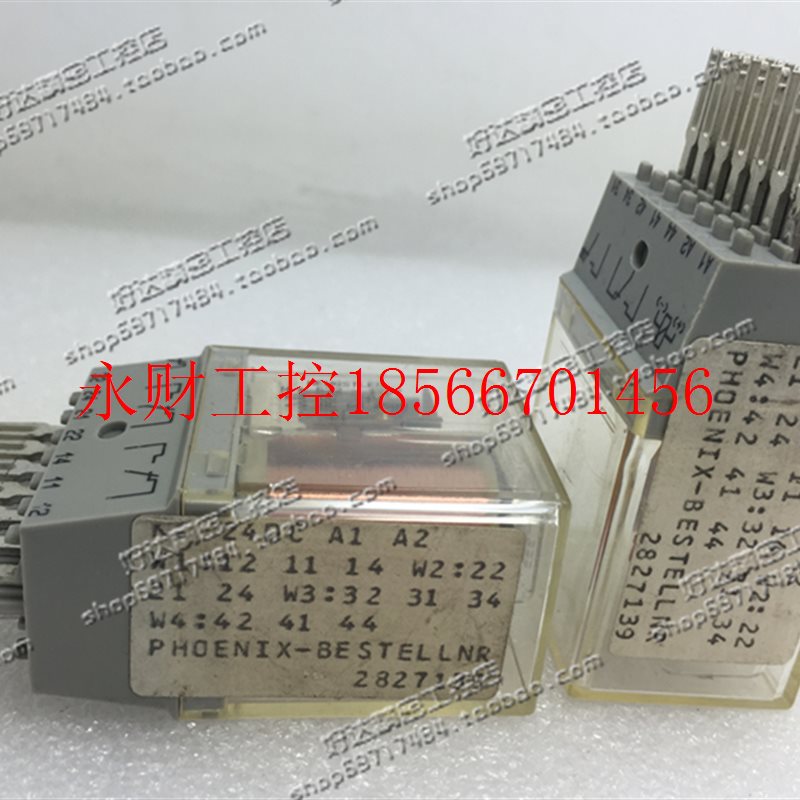 议价原装正品 菲尼克斯 控制继电器 PHOENIX-BESTELLNR 2827139￥