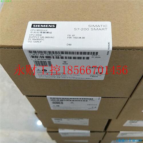 议价UCG6E7288-1SR0-A0A0CPU SR30继电器输出S2320 VAC供电18 ￥