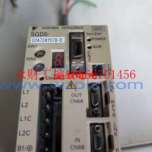 原装 议价SGDS 进口安川伺服驱动器 拆机￥ 02A72AY578