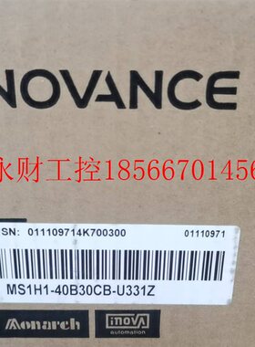 议价汇川400W 伺服电机MS1H1-40B30CB-U331Z￥