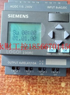 议价拆机西门子LOGO! 230RC  6ED1 052-1FB￥