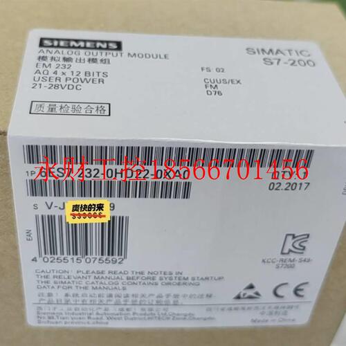 议价6E72 32-0HD22-0XA0 全新正品 60ES7 2GJRS32-HD22-0XA0顺￥
