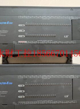 议价K7M-DR40U LS MasterK120s系列40点PLC9成新质保半年￥