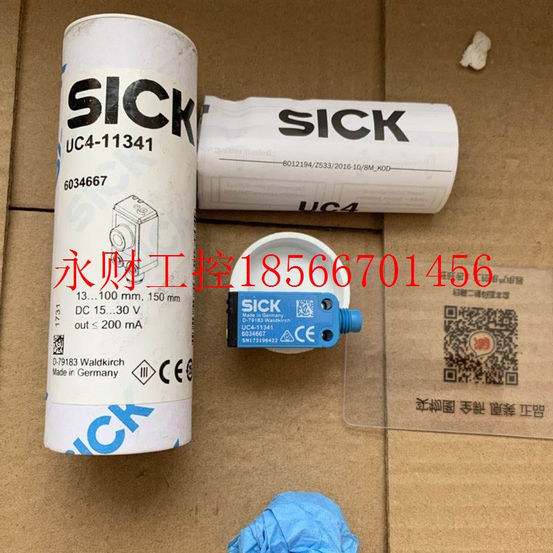 议价UC4-11341全新原装正品实物图德国施克超声波传感器现货6￥