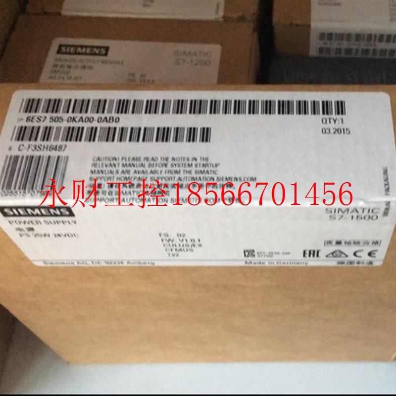 议价原装正品S7-1506电源模块 6ES75317PF000AB0 6ES7531-7PF00￥