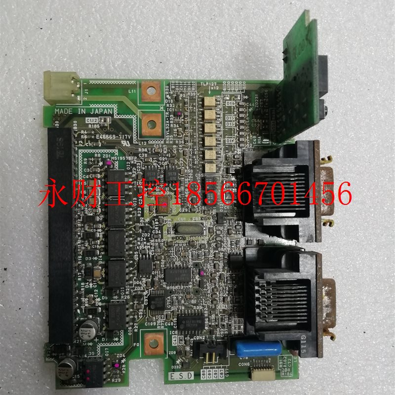 议价三菱伺服驱动器MR-J2S-200A主板 CPU板实物图功能包好￥