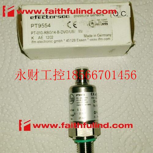 议价Ifm PT9554 易福门压力传感器 PT-010-RBG14-B-DVG/US/ /W￥