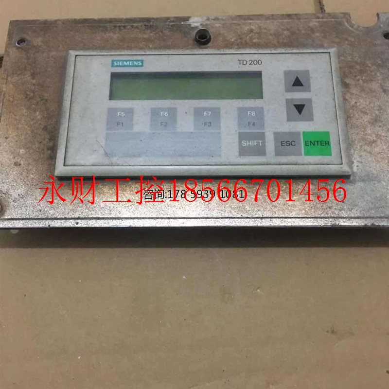 议价6ES7272-0AA30-0YA0拆机西门子文本显示器实物图保证质量￥