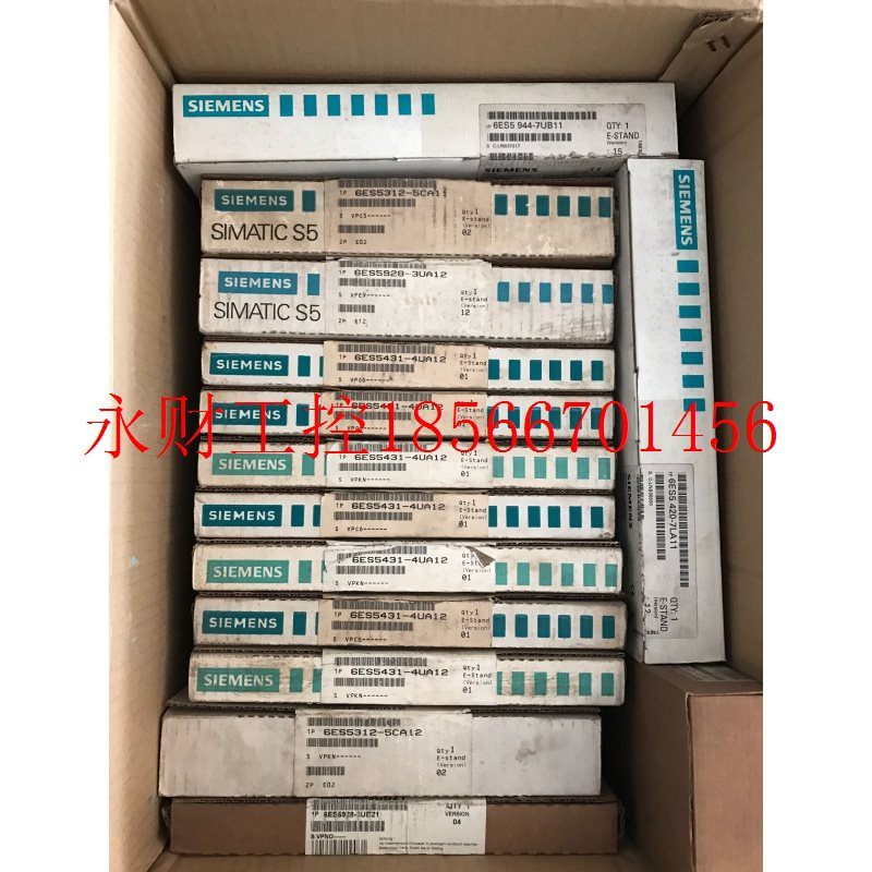 议价西门子S5紧凑型设备6ES5090-8MA01全新S590U10DE24V6个继电￥