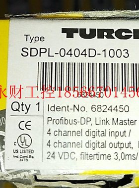 议价 图尔克 TURCK 数字输入总线模块 SDPL-0404D-1003￥