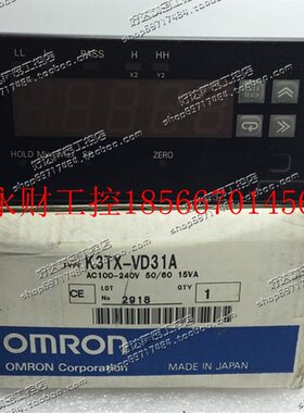 议价(日本进口)数显面板表K3TX-VD31A 100-240VAC￥