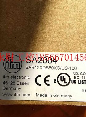议价全新易福门IFM流速传感器SA2004 原装正品现货现货￥