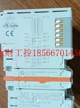 议价倍福模块 beckhoff KL1809 全新￥