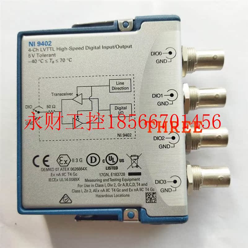 议价NI 9402 数字模块 779987-01数字I/O接口 成色好￥