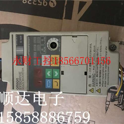 议价拆机3G3JV-AB001 220V0.1KW 测试好 实物图 现货￥