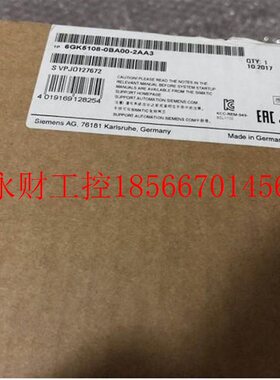 议价工控自动设模备6GK5108-换0BA00-26AA3 电气交机块GK5 1086￥