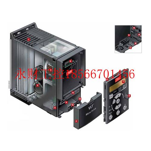 议价丹佛斯变频器FC-111P1K5T4/2K2T4/3K0T4/4K0T4/5K5T4￥