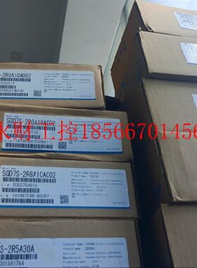 议价安川7系伺服SGD7S-2R8A10A002  SGMMS-02ACC6S全新￥