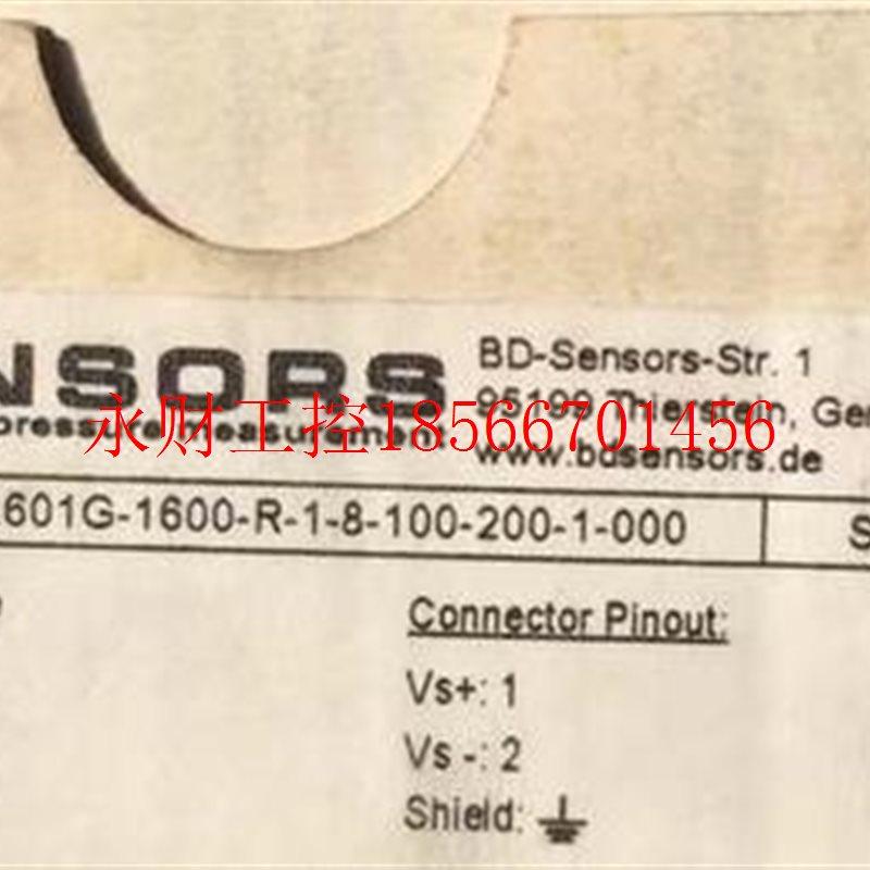 议价BD SENSORS压力传感器18.601G-1600-R-1-8-100-200-1-000 1￥
