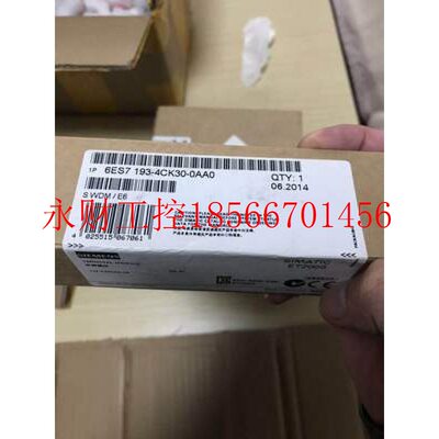 议价ET200 西门子 全新 现货 原装 正品 6ES7193-4CL20-0AA0￥