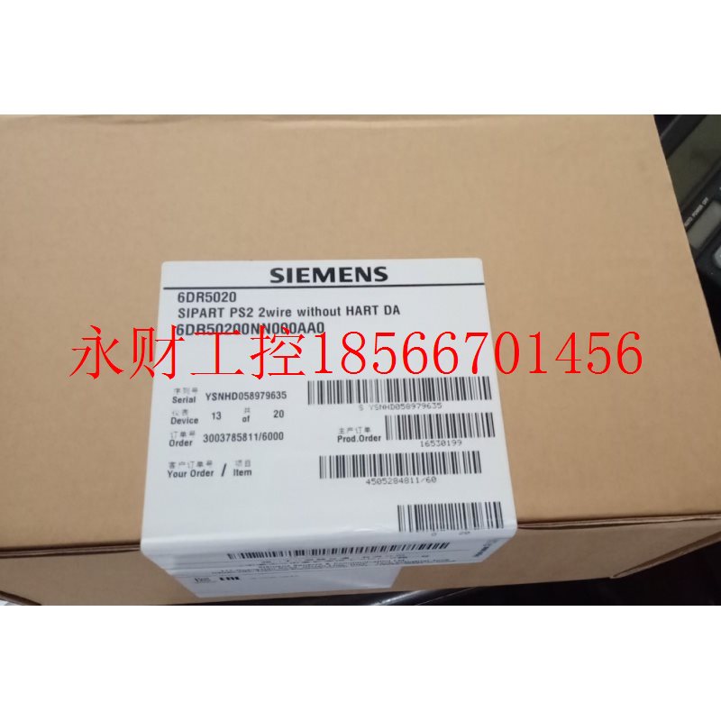 议价西门子6DR系列6DR5010-0NG31-0AA0电气PT2阀门定位器ONG31-￥