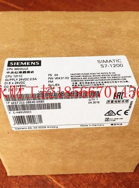 议价IP 6ES7211-1BE40-0XB0 CPU 1211C 6输入/4输出 6ES72111BE￥