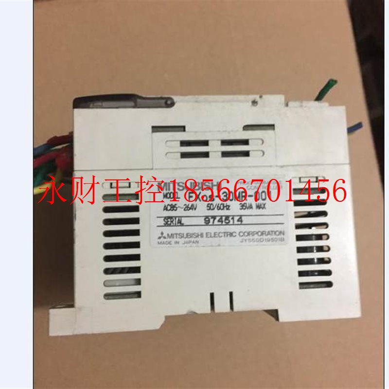 议价三菱 FX00S-30MR-螺01 拆机78成新 功能正常 有GER丝点浮￥