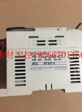 议价三菱 FX00S-30MR-螺01 拆机78成新 功能正常 有GER丝点浮￥