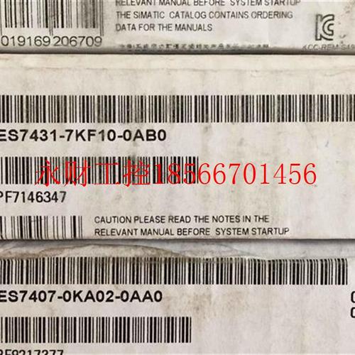 议价6ES7431-7KF10-0AB0全新原装正品6ES7 431-7KF10-0AB0 保内￥