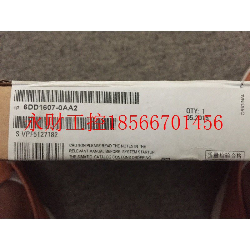 议价6DD16100AH5西门子全新内存子模块MS55电池6DD1610-0AH5/OA￥