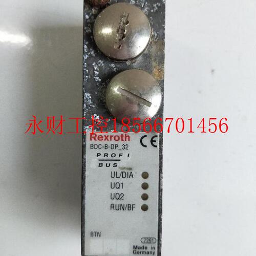 议价R412004629 拆机 力士乐 BDC-B-DP-32  实物成色旧包好￥