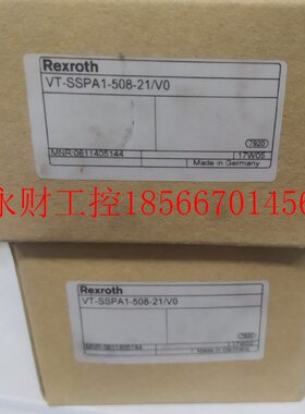 议价全新力士乐放大器  0811405144 VT-SSPA1-508-21/VO现货￥