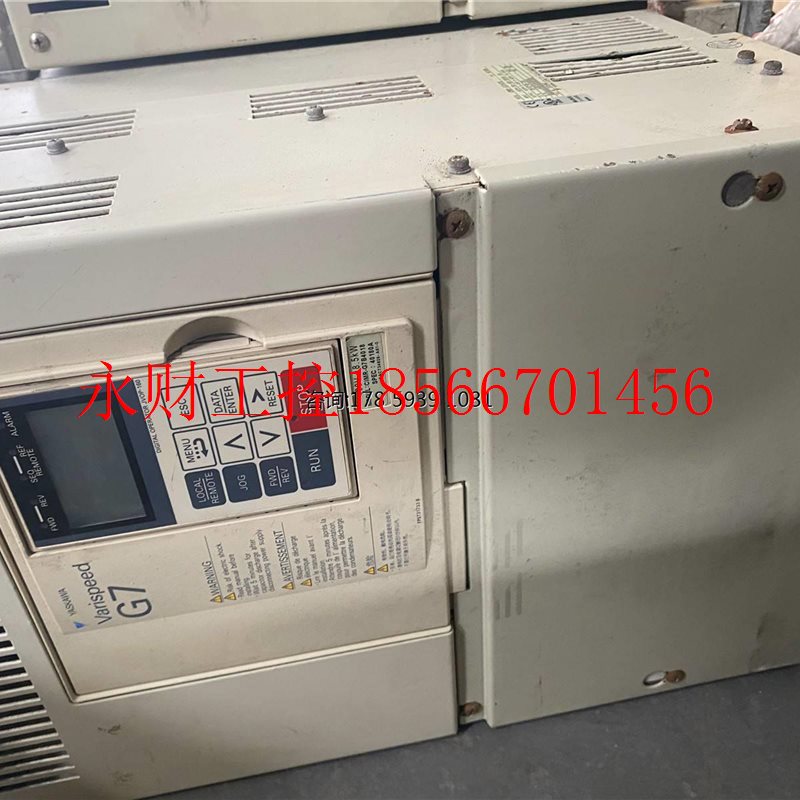 议价安川G7 电梯通用变频CIMR-G7B4018 18.5kw /380V 拆机 测试￥
