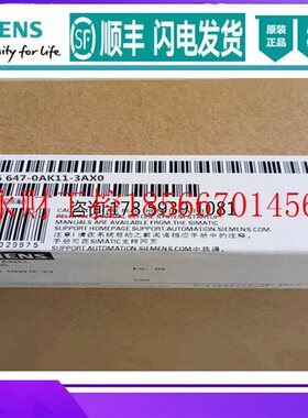 议价6AV6647-0AK11-3AX0西门子HMI KTP400原装触摸屏6AV66470AK￥
