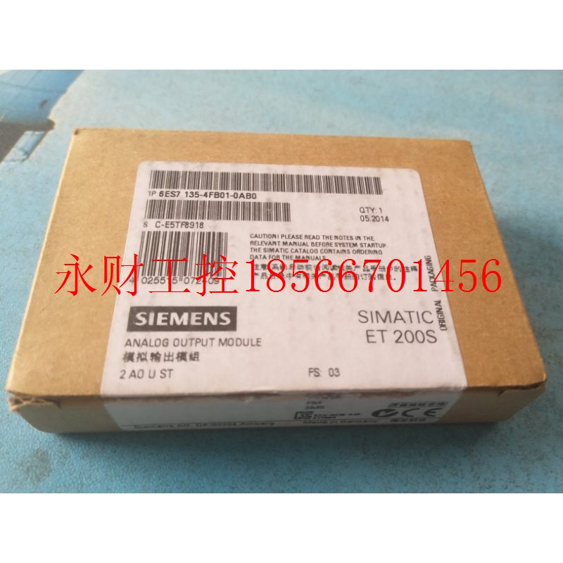 议价6ES7135-4FB01-0AB0,6ES71 35-4FB01-0AB0全新原装仅开封 ￥