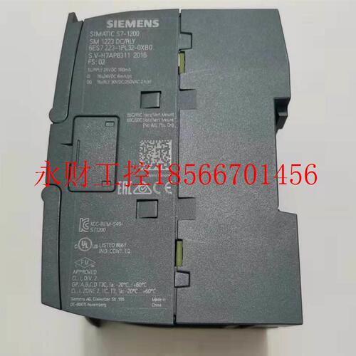 议价西门2子拆机9成3SM123 16DI/16DO模块6ESRUL7 223-1BL32 1P￥