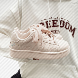 运动鞋 女88 2025秋季 百搭厚底圆头学生休闲板鞋 7109 新款 小众时尚