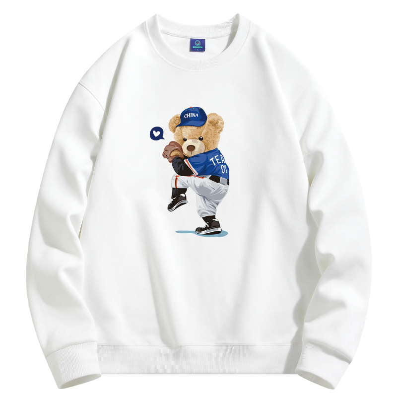 春秋套头圆领卫衣男韩版潮男圆领运动卫衣男士学生外套-30BW3616