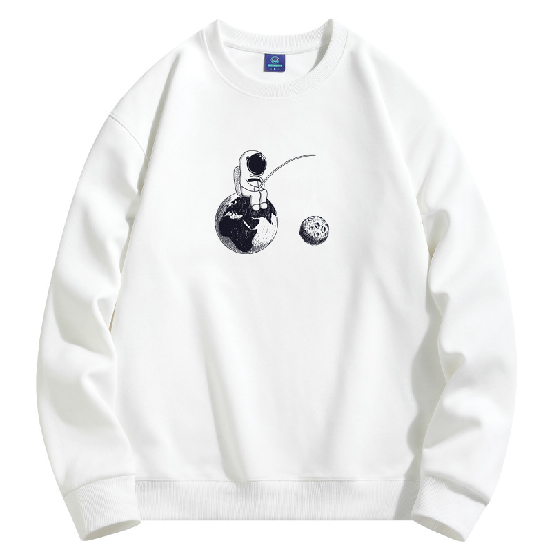 春秋套头圆领卫衣男韩版潮男圆领运动卫衣男士学生外套-30BW3620